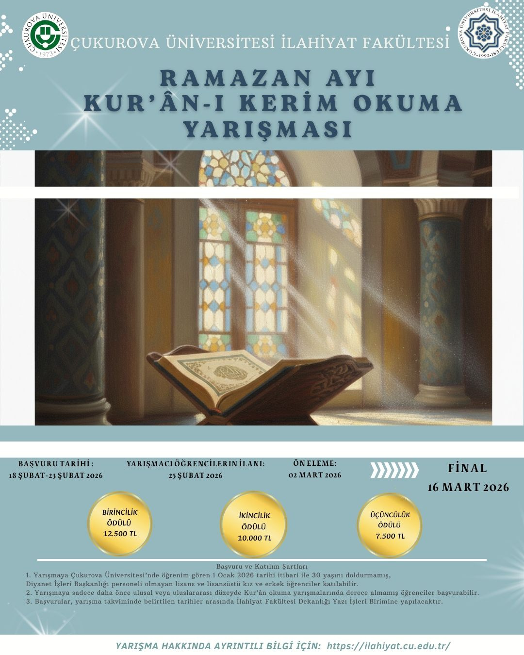 KUR’ÂN-I KERİM OKUMA YARIŞMASI